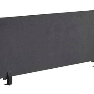 Avskärmning för skrivbord 160x40 cm grå WALLY Grå - Inredning Erbjudandepris
