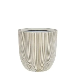 Kruka 44 x 44 x 48 cm beige CHIOS Beige - Trädgård & spabad Populärt val