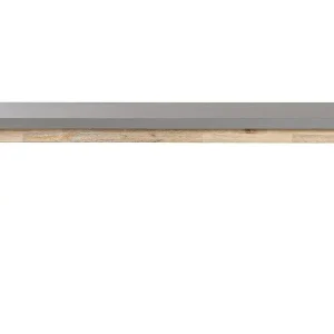 Premium Trädgårdsbänk 160 cm grå OSTUNI Grå - Utemöbler
