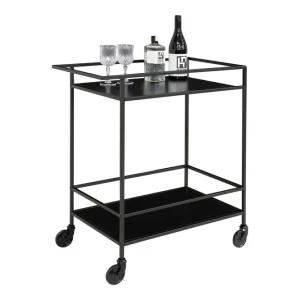 Thomasboro Drinkvagn 40x68 cm Svart - Möbler Erbjudandepris