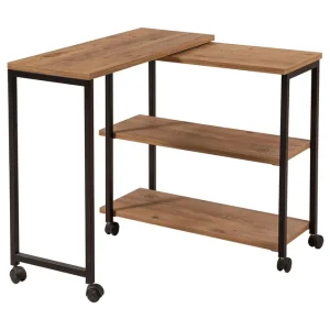 Fynd Lantenot Sidobord 76 cm Natur/Svart - Möbler