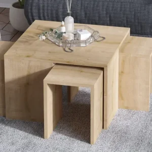 Fynd Cotogno Soffbord 60 cm Natur/Brun - Möbler