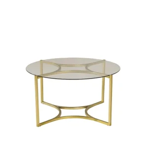 Venture Home Kivik Soffbord Runt 75cm Transparent - Möbler Säker betalning