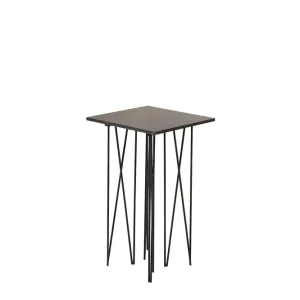 Endast denna vecka Venture Home Stone Avlastningsbord 40 cm Svart - Möbler