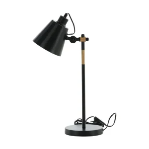 Venture Home Skott Bordslampa Svart - Belysning & el risnedsättning