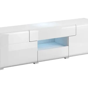 Toreno Tv-bänk 159 cm Vit - Möbler Fri frakt