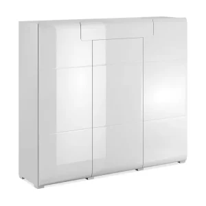 Begränsat antal Toreno Highboard 39x147 cm Vit - Förvaring