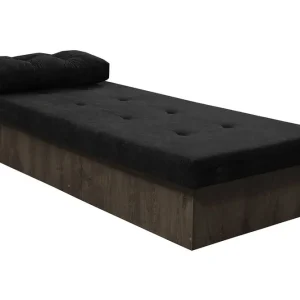 Bedly Berta Ramsäng 192x80x38 cm Mörkt trä - Möbler Expressleverans