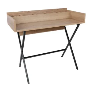 Beställ idag Pyke Sminkbord 100 cm Natur/Svart - Möbler