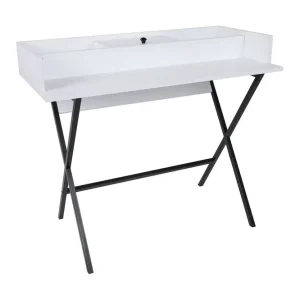 Lenila Sminkbord 100 cm Vit - Möbler Expressleverans