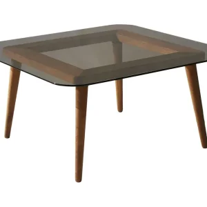 Selter Soffbord 80 cm Brons/Glas - Möbler Begränsat erbjudande