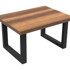 Numandro Soffbord 80 cm Teak/Antracit - Möbler Billigare