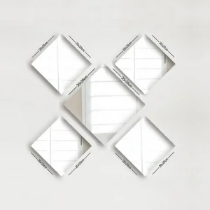 Reapris Sarata Spegel Silver - Inredning