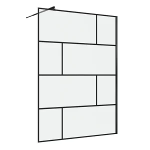 Erbjudande Sörby Duschvägg 140x195 cm Svart - Hus & renovering