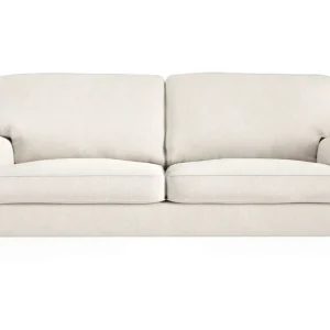 Bloomington Howard Lyx 3-sits Sammetssoffa Krämvit - Möbler Premium