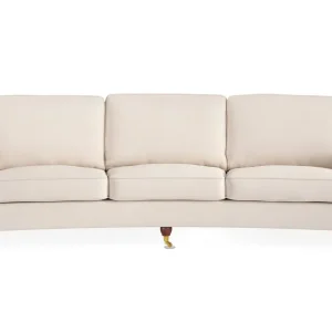 Bloomington Howard Lyx 4-sits Svängd Manchestersoffa Beige - Möbler Utförsäljning