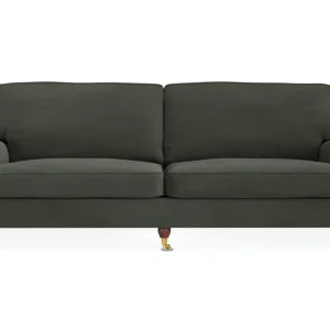 Lägg i varukorgen Bloomington Howard Lyx 4-sits Manchestersoffa Mörkgrön - Möbler