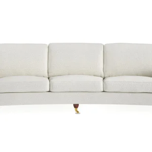 Bloomington Howard Lyx 4-sits Svängd Soffa i Bouclé Vit - Möbler Extra rabatt