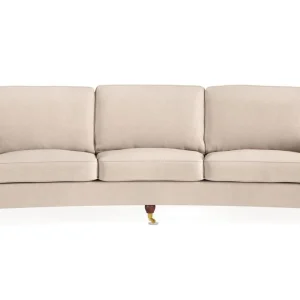 Bloomington Howard Lyx 4-sits Svängd Tygsoffa Beige - Möbler Nedsatt pris