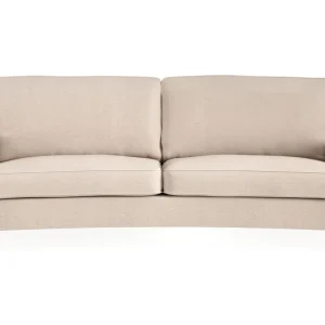 Bloomington Howard Lyx 3-sits Svängd Tygsoffa Beige - Möbler Begränsat antal