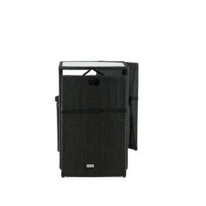 Endast denna vecka Venture Home Savanna Caféset 50 cm + 2 Matstolar Utomhus Svart - Utemöbler