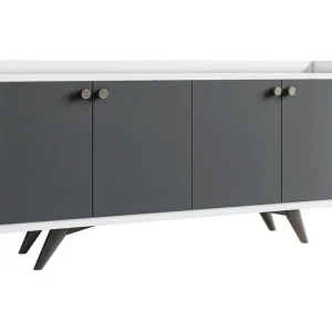 Kundfavorit Ruigoord Avlastningsbord 150 cm Antracit/Vit - Möbler