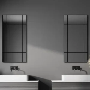 Lannabruk Spegel 60x120 cm Svart - Hus & renovering Beställ nu