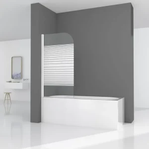 Knutby Duschvägg 75x140 cm Vit - Hus & renovering Köp nu