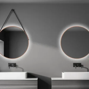 Allejaure Spegel 80 cm Rund Koppar - Hus & renovering Premium