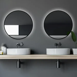 Handla nu Gottsätter Spegel 60 cm Rund Svart - Hus & renovering