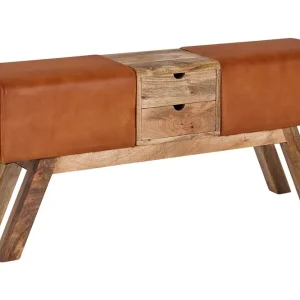 Wohnling Tultered Sittbänk 120 cm Brun - Möbler Utförsäljning