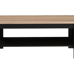 Konitsa Soffbord 110 cm Brun/Svart - Möbler Sänkt pris