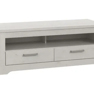 Fynd Svetis Tv-bänk 137 cm Vit - Möbler