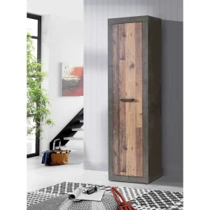 Dolnis Garderob 34x54 cm Brun/Grå - Förvaring risnedsättning
