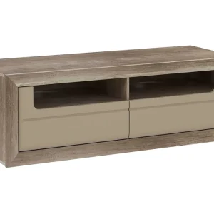 Corlius Tv-bänk 144 cm Beige/Brun - Möbler Beställ nu