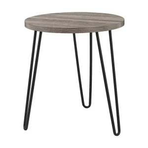 Beställ nu Dorel Home Owen Sidobord 50 cm Grå Dorel Home - Möbler