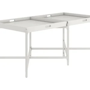 Erbjudande CosmoLiving Coco Brickbord 121 cm Vit CosmoLiving - Möbler