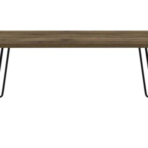 Dorel Home Owen Soffbord 107 cm Valnötsbrun/Svart Dorel Home - Möbler Kundfavorit