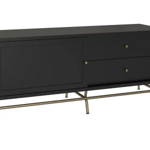 Kampanjpris CosmoLiving Nova TV-bänk 150x50 cm Svart CosmoLiving - Möbler
