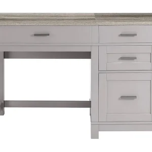 Dorel Home Carver Skrivbord 120 cm Grå Dorel Home - Möbler Beställ nu