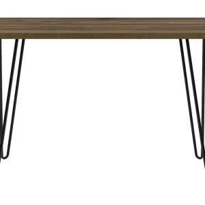 Dorel Home Owen Skrivbord 102 cm Valnötsbrun/Svart Dorel Home - Möbler Begränsat antal