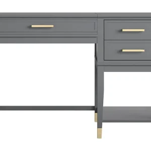 CosmoLiving Westerleigh Höj-och Sänkbart Skrivbord 116 cm Förvaring Lådo CosmoLiving - Möbler Rabatter