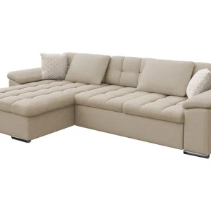 Camior Bäddsoffa m. Divan Förvaring 3-sits 227x129 Beige - Möbler Fri frakt