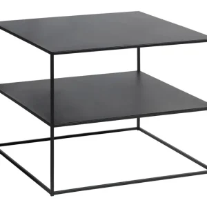 Premium Burningham Avlastningsbord 65x65x50 cm Svart - Möbler