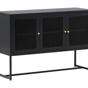 Venture Home Malla Skåpsbyrå 120x40x80 cm Svart - Förvaring Populärt val
