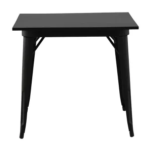 Billig Venture Home Tempe Matbord 80 cm Svart - Möbler