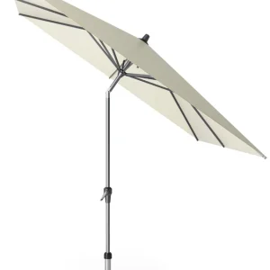 Riva parasoll - Varmvit/grå exkl. parasollfot 2,5 x 2,5 m från Platinum Sun & Shade- Bra Möbler Extra rabatt