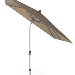 Snabb frakt Riva parasoll - Taupe/grå exkl. parasollfot 2,5 x 2,5 m från Platinum Sun & Shade- Bra Möbler
