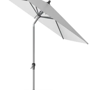 Riva parasoll - Vit/grå exkl. parasollfot 2,5 x 2 m från Platinum Sun & Shade- Bra Möbler Fri frakt