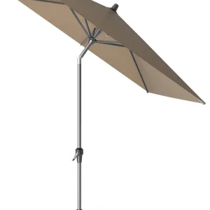 Beställ nu Riva parasoll - Taupe/grå exkl. parasollfot 2,5 x 2 m från Platinum Sun & Shade- Bra Möbler